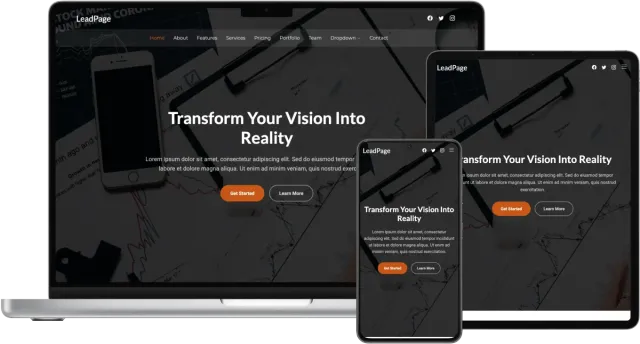 Leadpage preview